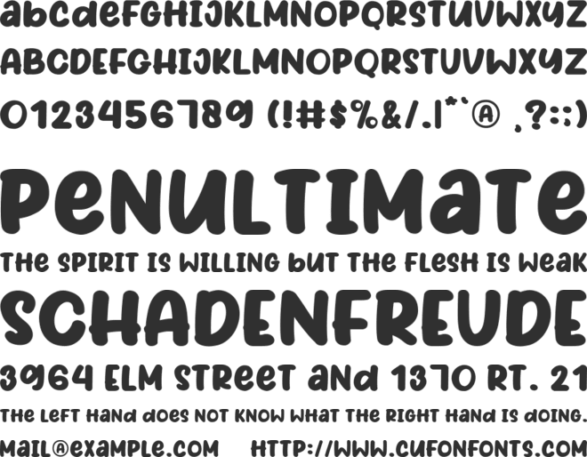 Joy Of Christmas font preview