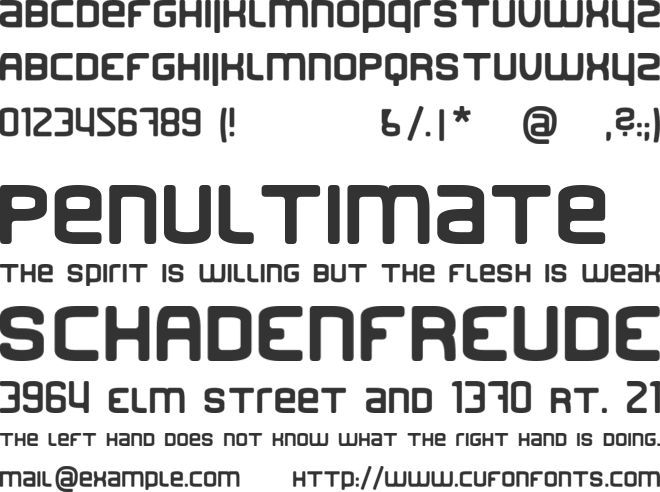 Finder font preview
