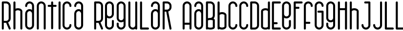 Rhantica Regular font