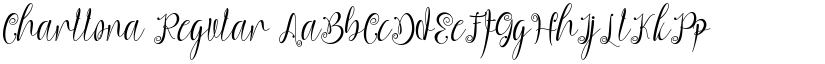 Charllona Regular font