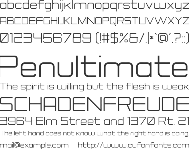 Rogueland Free font preview