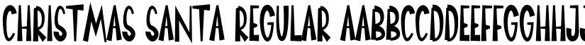 Christmas Santa Regular font