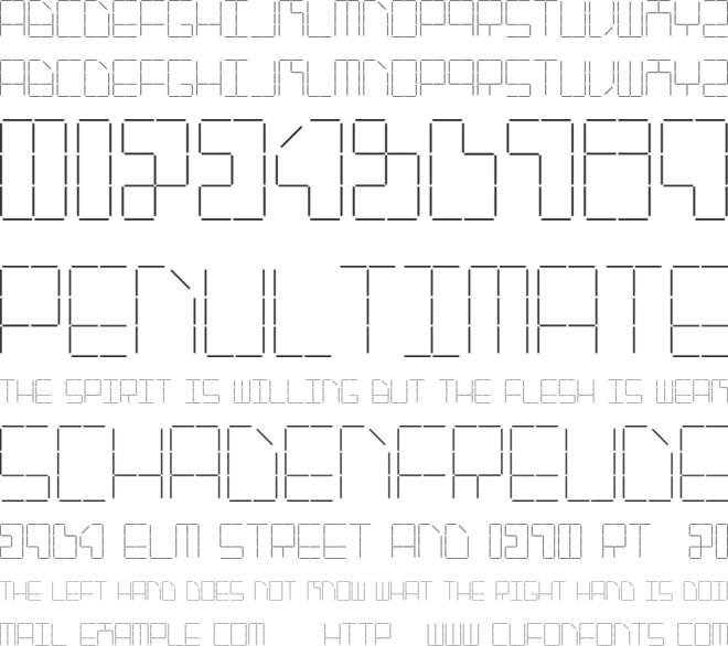 AI Stapler font preview