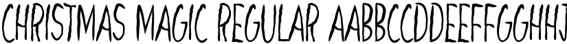 Christmas Magic Regular font
