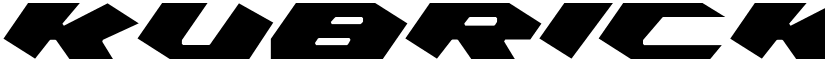 Kubrick Light font