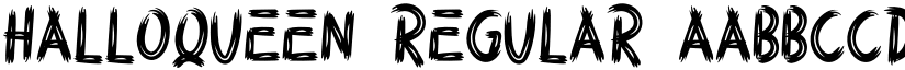 HALLOQUEEN font download