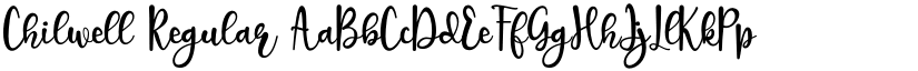 Chilwell Regular font