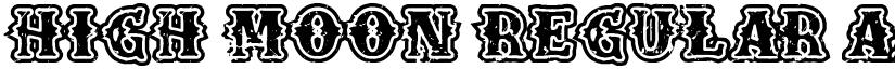 High Moon font download