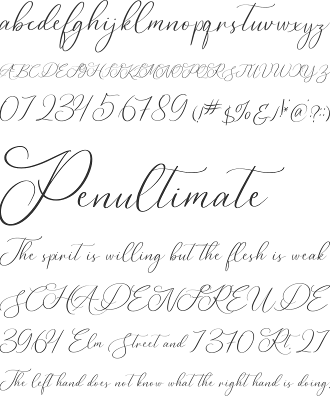 Dagtton font preview