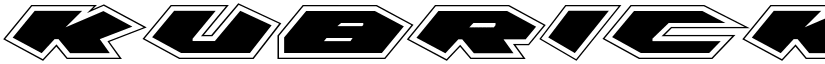 Kubrick Pro font