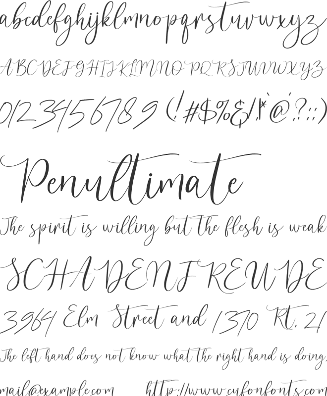 suttimmos font preview
