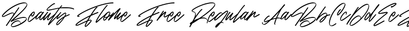 Beauty Flome Free font download