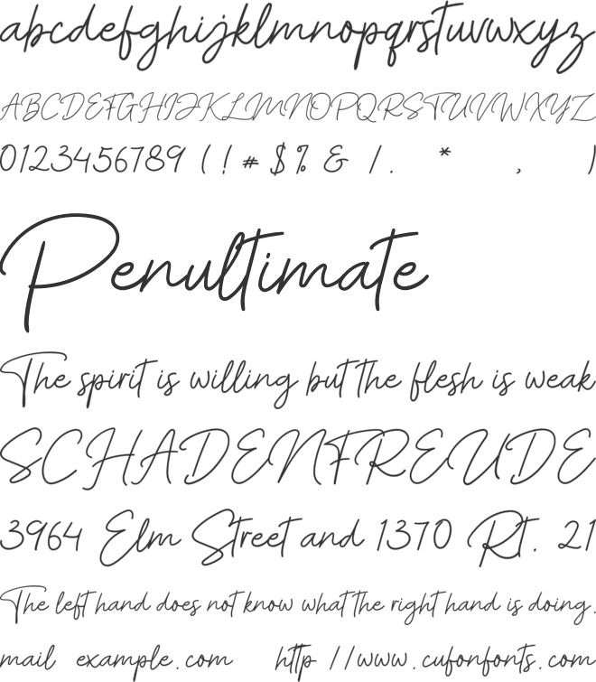 Black Colnes font preview