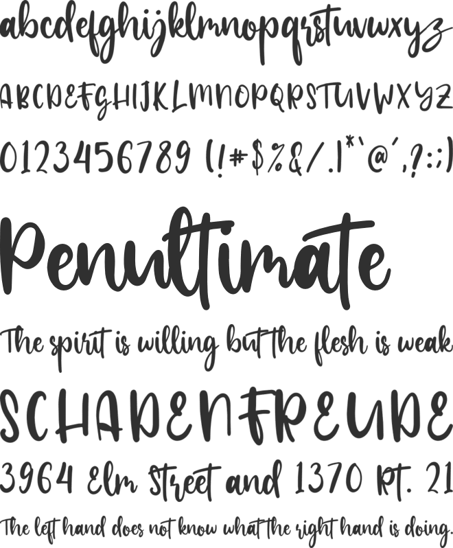Finest font preview