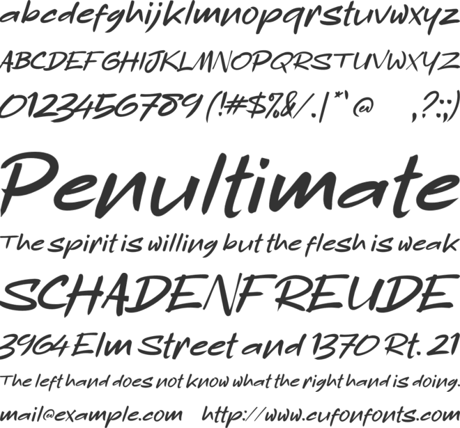 a Apa Bedone 11 12 font preview