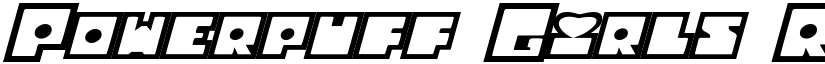 Powerpuff Girls Regular font