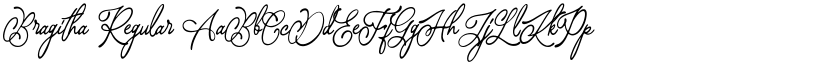 Bragitha Regular font