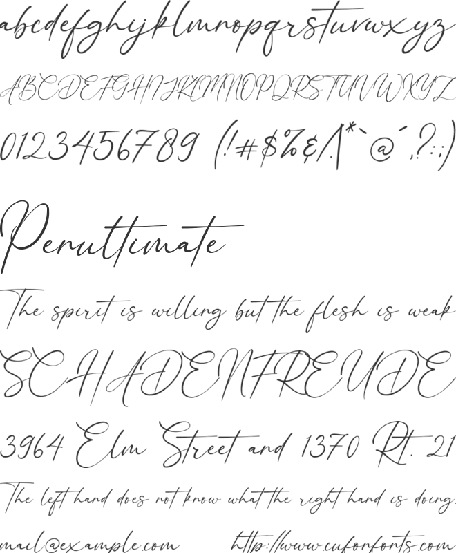 Eternal Amsterdam font preview