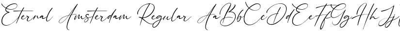 Eternal Amsterdam Regular font