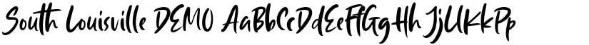 South Louisville DEMO font
