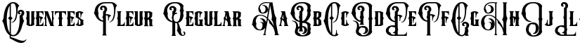 Quentes Fleur Regular font