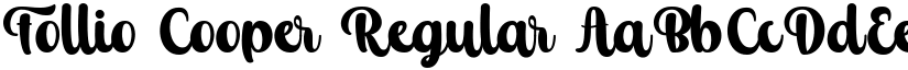 Follio Cooper Regular font