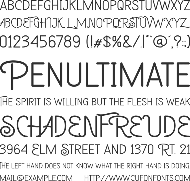Western Retro font preview