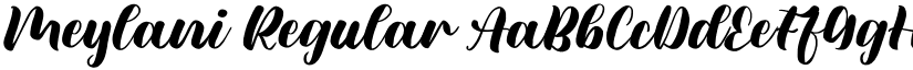 Meylani font download