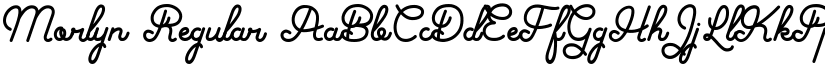 Morlyn Regular font