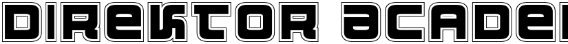 Direktor Academy font