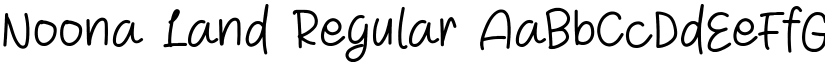 Noona Land font download