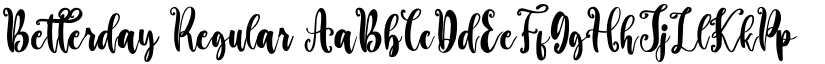Betterday font download