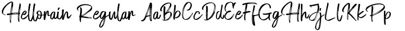 Hellorain Regular font