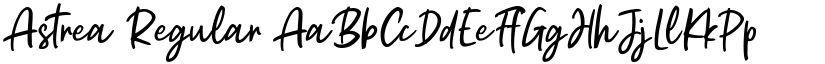 Astrea Regular font