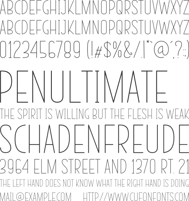 Today Easter font preview