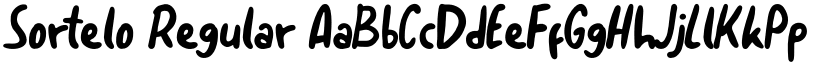 Sortelo font download