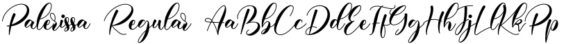 Palerissa Regular font