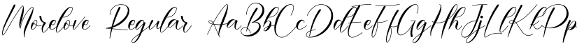 Morelove font download
