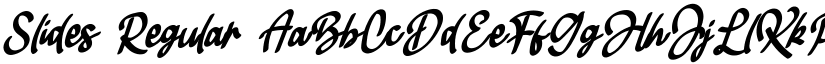 Slides font download