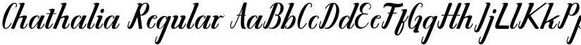 Chathalia font download