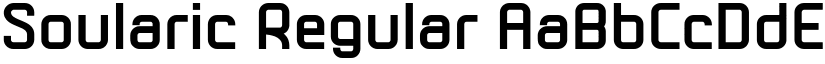 Soularic Regular font