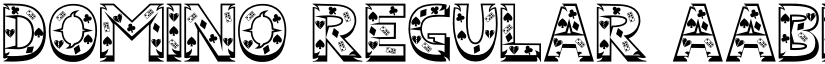 DOMINO Regular font