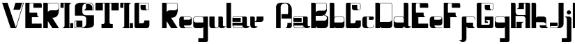 VERISTIC font download