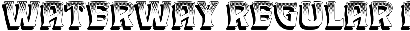 Waterway Regular font