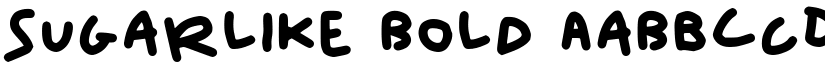 Sugarlike font download