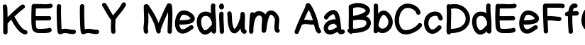 KELLY Medium font