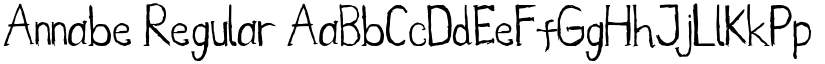 Annabe Regular font