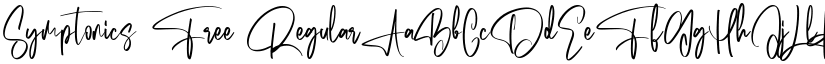 Symptonics Free font download