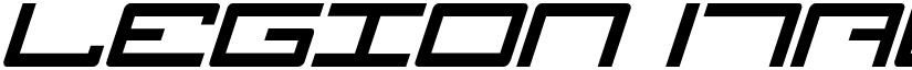 Legion Italic font