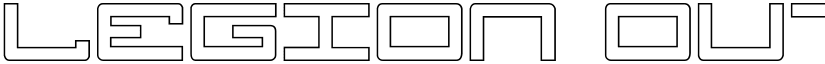Legion Outline font